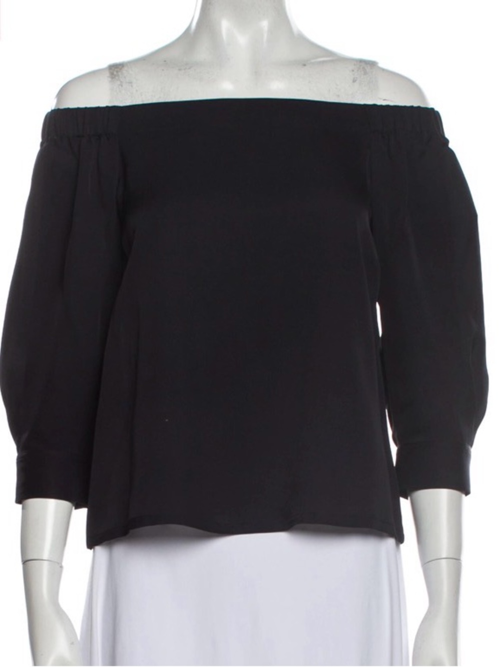 Theory Black Off-the-Shoulder Women's Top - size XS